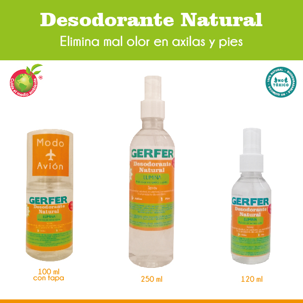 Desodorante Natural – Comercializadora Gerfer